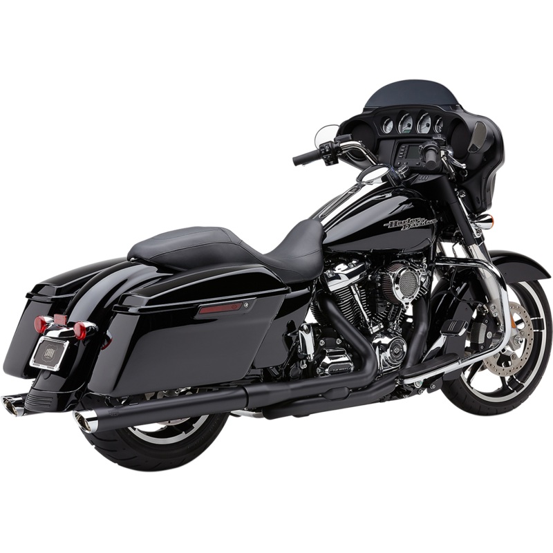 COBRA 3 Mufflers – Black – ’17-’20 Bagger 6021RB