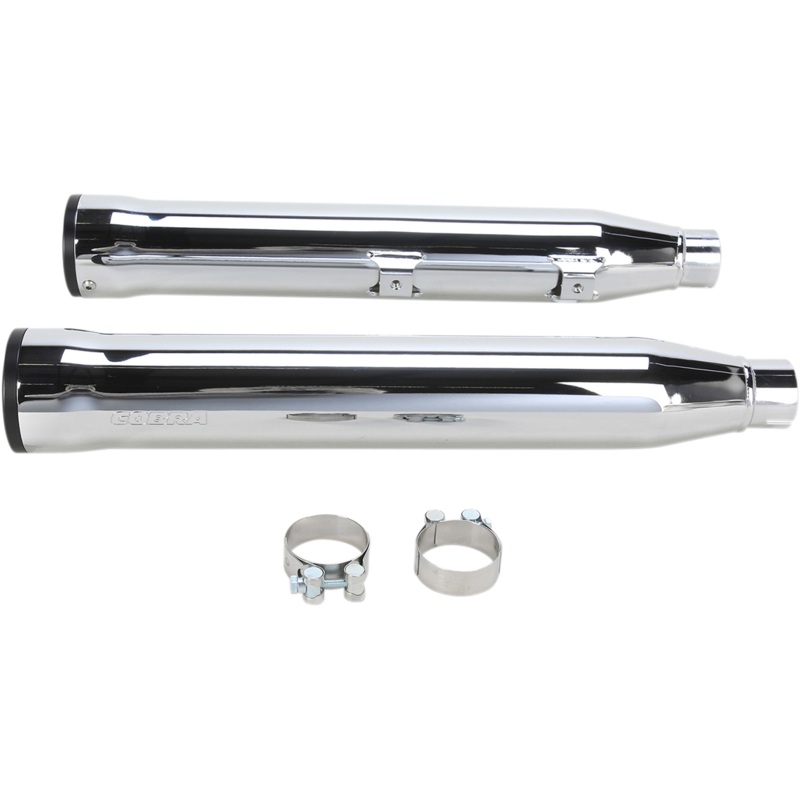 COBRA 3 RPT Mufflers for ’07-’17 Softail – Chrome 6053