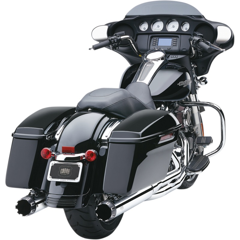 COBRA 4 Mufflers for FL – Chrome 6267