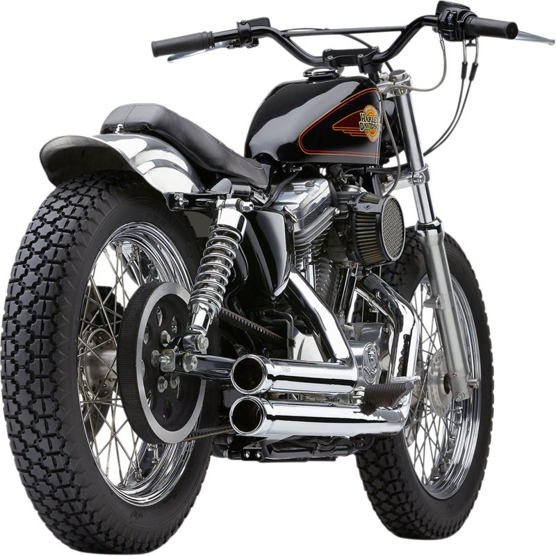 COBRA 909 Exhaust – Chrome – ’86-’03 XL 6701
