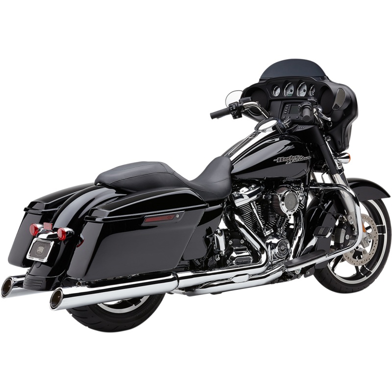 COBRA 909 Uppercut Mufflers for ’95-’16 FL – Chrome 6268