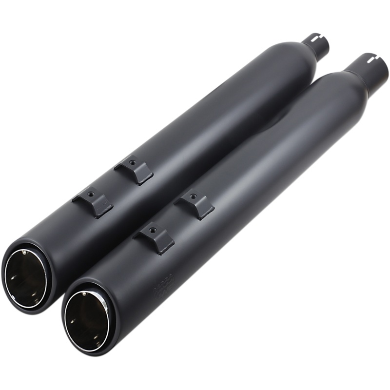 COBRA 909 Uppercut Mufflers for FL – Black 6269RB