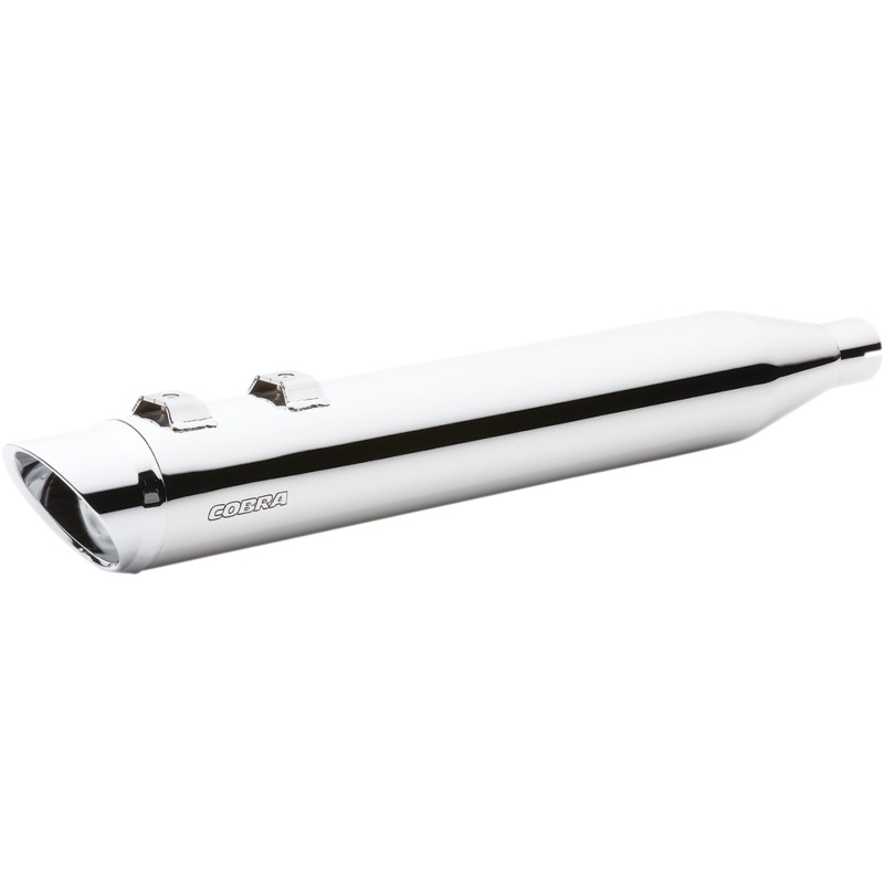 COBRA Chrome Tri Glide Mufflers 6301