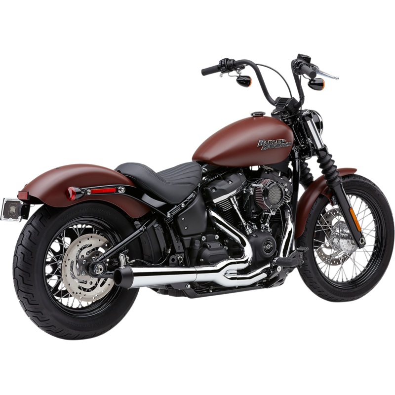 COBRA El Diablo Exhaust – Chrome – ’18-’19 FLHC/FLSB 6479