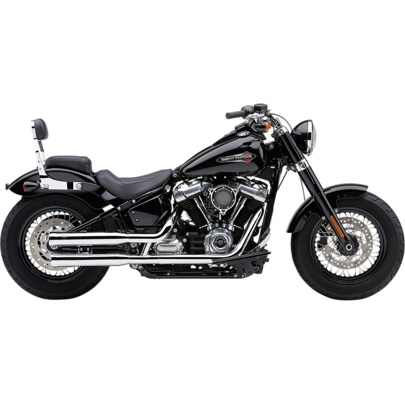 COBRA Neighbor Hater Mufflers for Softail – Chrome 6047