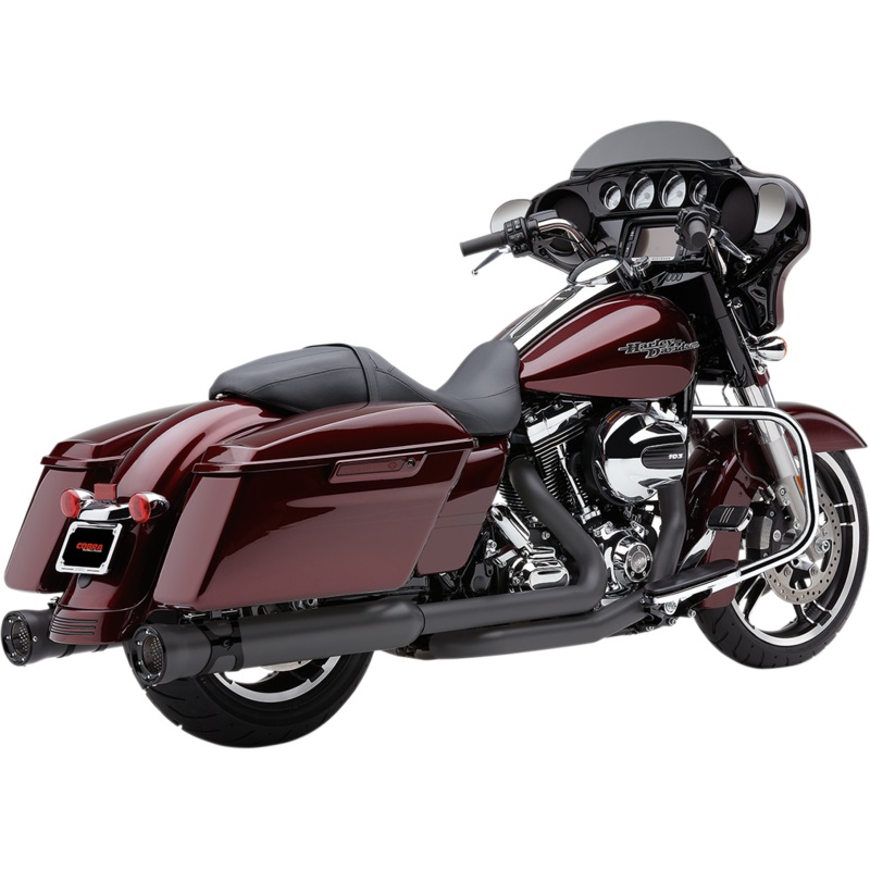 COBRA Race Pro Mufflers – Black – FL 6216RB