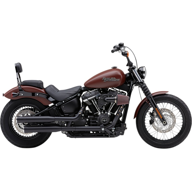 COBRA RPT Mufflers for Softail – Black 6057B