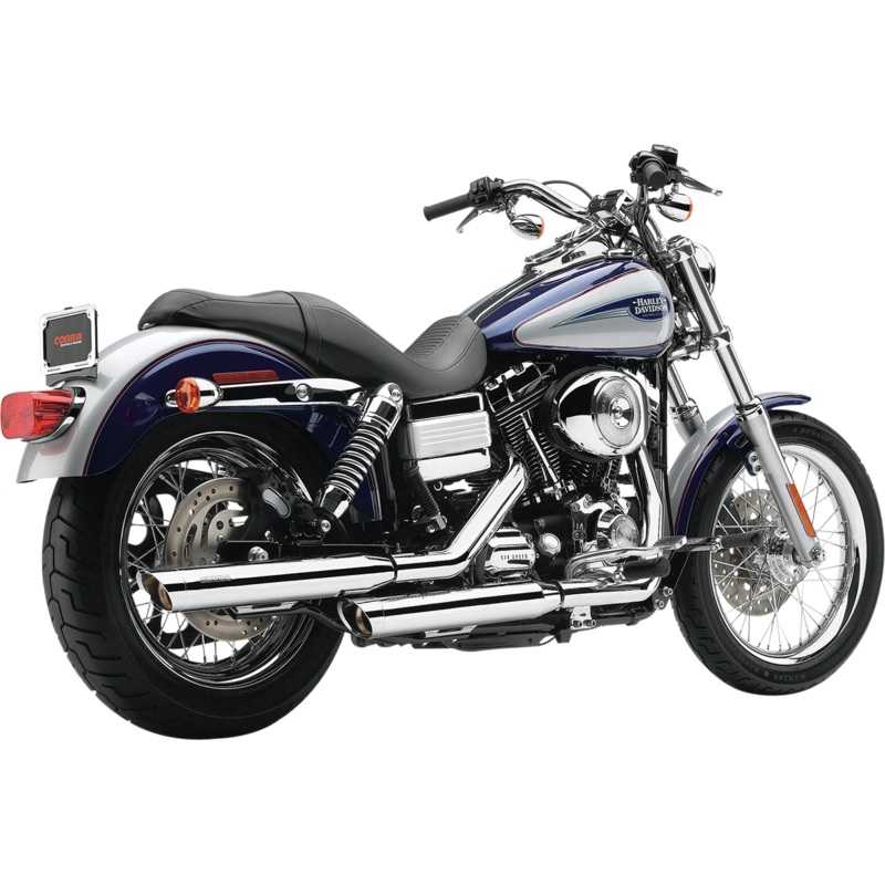 COBRA Slashcut Mufflers – Chrome 6006