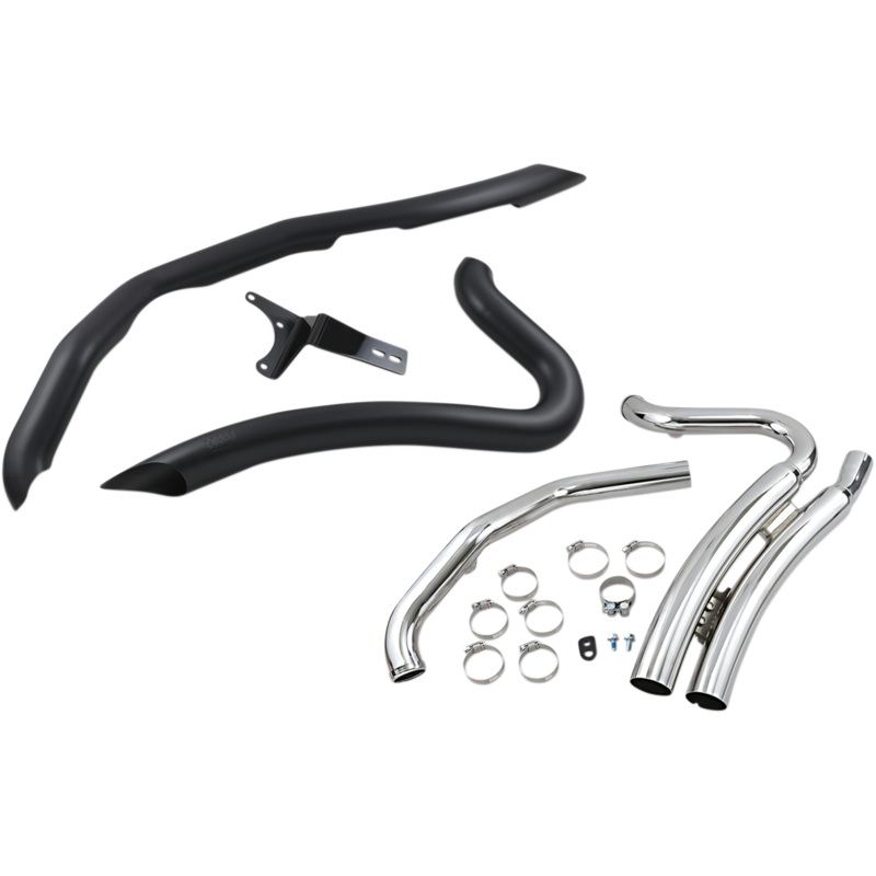 COBRA Speedster Swept Short Exhaust – Black 6231B