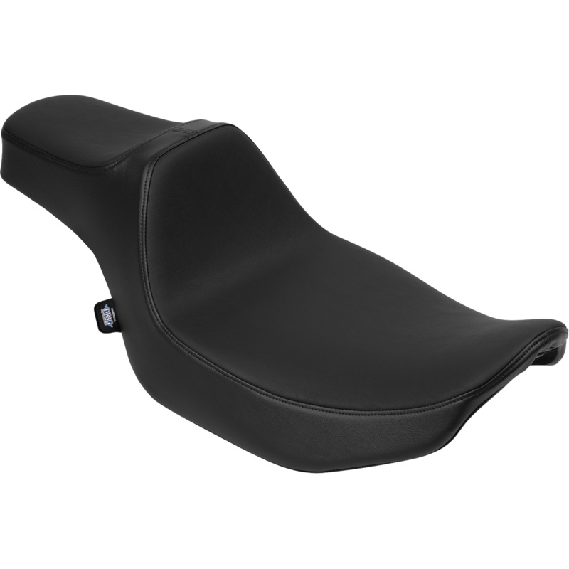 DRAG SPECIALTIES SEATS Extended Reach Predator III Set – Vinyl – Smooth – FLT/FLH ’23-’24 4706A