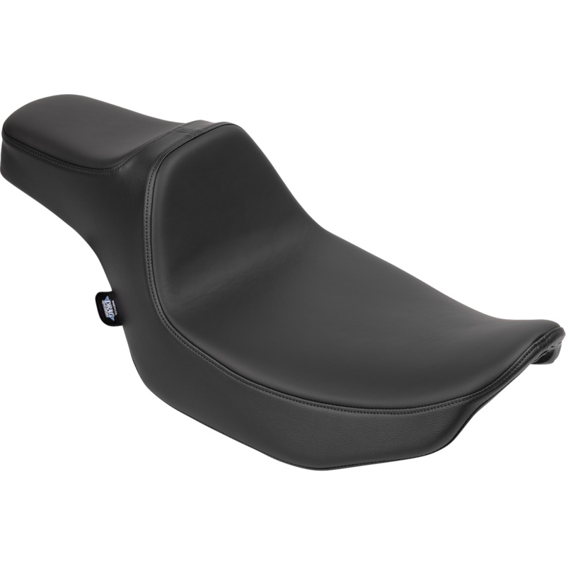 DRAG SPECIALTIES SEATS Extended Reach Predator III Set – Vinyl/Solar Leather – Smooth – FLT/FLH ’23-’24 4706E