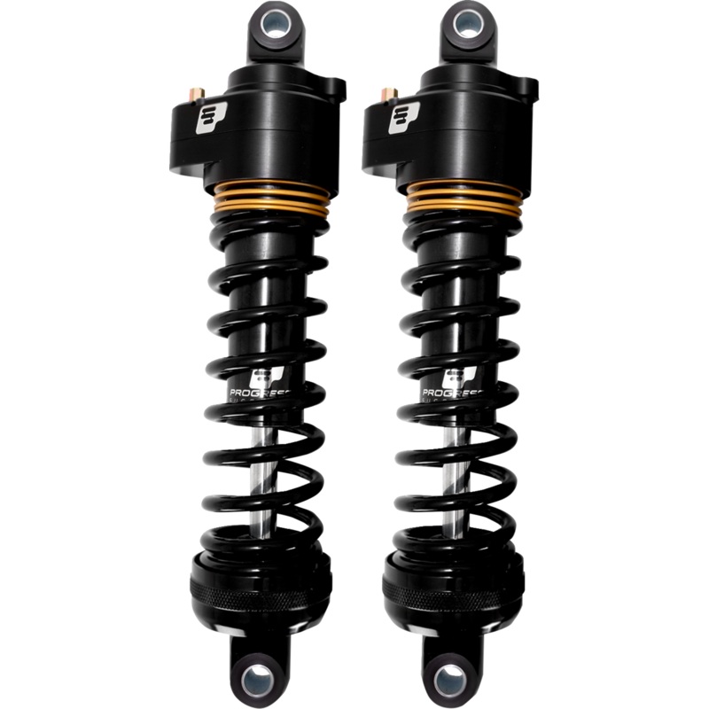 PROGRESSIVE SUSPENSION 944 Series Shock – Ultra Low-QPS – Standard – 12.5 – 11 Ride Height – Black/Gold 944-4001UL-QPS