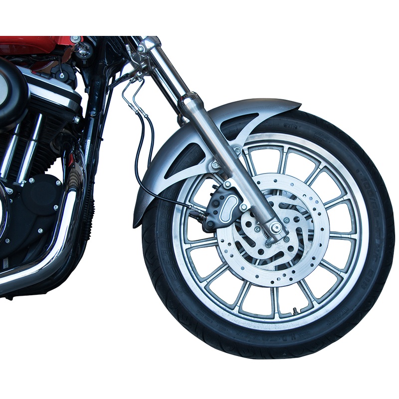 RUSS WERNIMONT DESIGNS Retro Front Fender – For 18/19 Wheel – 4.75 W – FXD/XL/Dyna RWD-50229