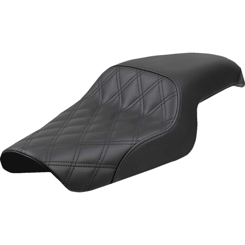 SADDLEMEN Profiler* Seat – XL – Lattice Stitch – Black – Sportster S ’21-’25 821-36-149