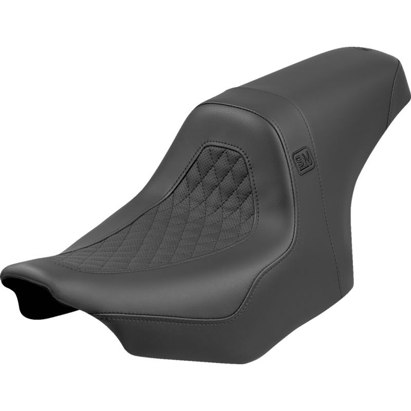 SADDLEMEN Speed Merchant Pro Series Seat – Black – FLH/FLT ’23-’24 SM82307DB