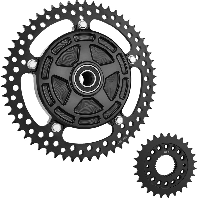 ARLEN NESS Chain Drive Kit – 27/57 Tooth – Black – FLT/FLH 300-203