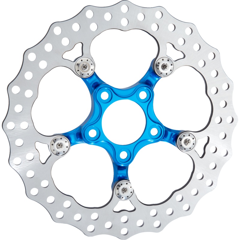 ARLEN NESS Spider Rotor – 12-19/32 – Blue – Front 300-109