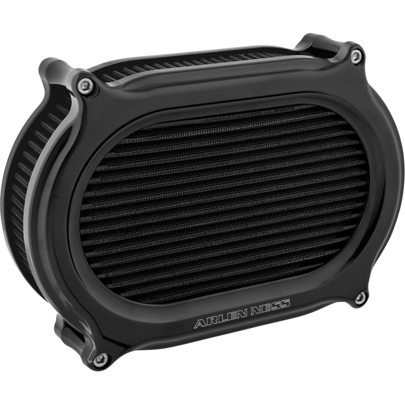 ARLEN NESS Stage 2 Oval Air Cleaner Kit – All Black 600-174
