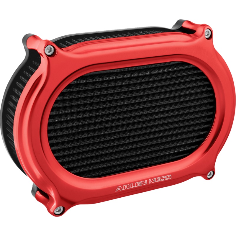 ARLEN NESS Stage 2 Oval Air Cleaner Kit – Red 600-173
