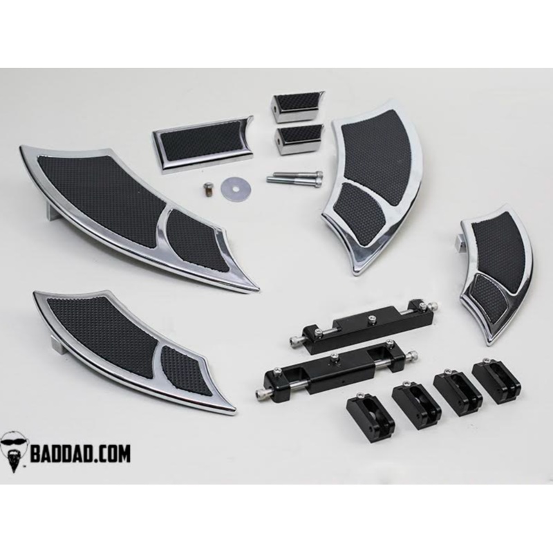 Bad Dad Floorboard Kit: 992 Boards with Passenger Boards – Single Shift