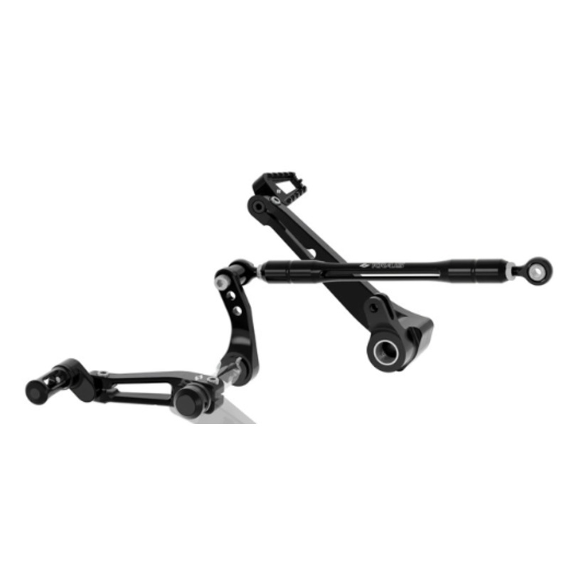 KRAUS APEX SS3 Bagger Foot Controls without Heel Shifter -Black